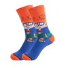 Calcetines Personalizados para Hombre al por Mayor Moda para Hombre Calcetines Divertidos de Anime Hip Hop Personalidad Dibujos Animados Moda Calcetines de Anime