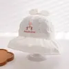 Sombrero de Sol para Niñas Primavera Verano Estilo Coreano Tulipán Niñas Ala Ancha Protección Solar Sombrero de Pescador Sombrero de Sol Niñas Pequeñas