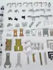 Accesorios para Techos de Panel de Panal, Vigas de Aluminio, Soportes de Esquina, Piezas de Conexión, Sujetadores de Encaje, Tornillos de Colgado Rápido de Aluminio