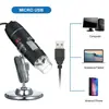 Lupa Digital USB en Stock Microscopio Electrónico 1000X para Conectar a Computadora Microscopio Digital
