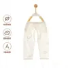 Pantalones Mágicos para Bebé Recién Nacido con Abertura Inferior, Pantalones Largos Finos Transpirables de Algodón Puro, Pantalones Ajustables sin Costuras, Adecuados para Usar Afuera