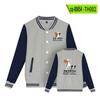 Jaqueta de baseball estilo uniforme de voo casual coreano solta outono e inverno mancha solar transfronteiriça