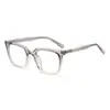 Monturas de Gafas Cuadradas Retro, Modernas y Sencillas, Casuales y Versátiles, Unisex, Sin Graduación, Gafas Anti Luz Azul