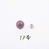 Remaches Turquesa, Tachuelas de Perla, Accesorios para Joyería DIY, Pulseras, Ropa, Bolsos, Ribete de Cuero, Tachuelas de Pedrería de Moda 7mm