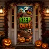 Adesivos de Porta à Prova d'Água para Halloween Atacado Amazon Novo Estilo de Terror Adesivos Decorativos de Parede para Entrada
