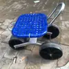 Taburete especial para persona perezosa de invernadero coche para recoger fresas campo de recolección cobertizo de campo verduras agrícolas silla de jardín conveniente