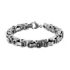 Elegante Retrô Simples Corrente Imperial Pulseira de Aço Inoxidável Modelo Mais Vendido Transfronteiriço Aliexpress Venda Quente