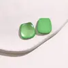 Série de Cores Macaron Olho de Gato Quadrado Curvo Contas Acrílicas Brincos DIY Acessórios para Chaveiro