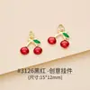 Material de Cobre Pulseira Gota de Óleo Pulseira Joias DIY Pingente Pequeno Pingente Pequeno Pingente Pequeno Acessórios Estiloso Criativo Fofo