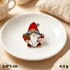 Broches de la serie navideña más vendida transfronteriza, campanas de árbol de Navidad, insignias de dibujos animados, lindos regalos para estudiantes, accesorios para la ropa