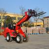 Exportación a Europa HT180 cargadora de ruedas multiusos con tracción en las cuatro ruedas, pequeña cargadora de combustible