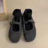 Sapatos Peludos Chuyu Fairy da Moda para Mulheres, Novo Estilo Francês para Noite de Outono e Inverno, Sapatilhas Mary Jane com Forro de Lã, Sapatos Planos de Algodão