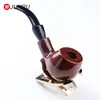 Cachimbo de Madeira Esculpido Personalizado Criativo Cachimbo de Sândalo Vermelho Cachimbo de Ébano Cachimbo Europeu