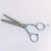 Tesoura afinadora para cabelo da nuca refrescante e fresca corte de cabelo especializado urso dourado porco holandês Coelho Coelho Coelho Chinchila afinamento de cabelo