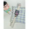 Adequado para Pulseira de Relógio Xiaomi 9Pro Pulseira 8Pro Gatinho Biscoito Feminino Pulso Couro Relógio Arroz Vermelho Watch5/4 Pulseira de Relógio