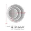 Molde para posavasos combinado una variedad de moldes de yeso a juego bandeja de resina explosiones de Amazon silicona pura en stock