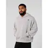 Gymsahrk Moletom com Capuz Cruzado Masculino e Feminino Outono e Inverno Pulôveres Esportivos Casuais Largos Material de Veludo