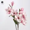 Venta Directa de Fábrica, Flores Artificiales de Magnolia de PU con Tacto Real, Flores Falsas para Ambientes de Estilo Tradicional, Decoración de Mesa de Café para el Hogar, Accesorios para Arreglos Florales