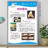 Pintura Pendurada para Clínica Odontológica Cartaz de Publicidade para Clínica Odontológica Quadro de Parede Pintura de Decoração de Parede para Estomatologia Mural de Dentes de Alta Qualidade