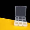 Nuevo juego de caja de almacenamiento para joyas de 9 rejillas, caja de embalaje para diamantes pequeños y perlas, caja portátil desmontable de plástico PP con múltiples rejillas