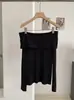 KEKEZOON Moda Coreana Estilo Outono Início Blusa de Tricô de Um Ombro Slim Fit Elegante Top Decotado Fora do Ombro para Mulheres 9148