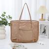 Bolsa Tote Grande de Ombro de Malha Nova Atacado Amazon Bolsa Feminina Portátil para Armazenamento de Artigos de Higiene Pessoal e Roupas de Natação
