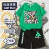 Acción Delta: Fuerte Dragón Custodiando el Cielo - Conjunto de Camisetas de Manga Corta de Algodón Puro para Niños Niños Nameless Golden Rose para Verano