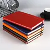 Cuaderno A5 Personalización Correa de Cuero Duro Cuaderno Negocio Transfronterizo Oficina Bloc de Notas PU Estudiante Diario Sencillo