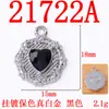 Venta Directa de Fábrica Moda Trendy Pulsera Cadena Clavícula Accesorios Micro Incrustaciones Cristal en Forma de Corazón Placa de Flor Octagonal Accesorios de Aleación