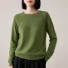 Nueva camiseta de punto de manga corta con cuello redondo, diseño hueco de terciopelo Andy para mujer, capa base versátil, otoño e invierno
