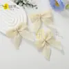 Venta caliente transfronteriza de cintas de lino con encaje de cola de milano, lazos, ropa decorativa navideña, zapatos y sombreros, accesorios decorativos florales