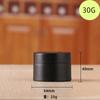 Frasco de creme facial de camada dupla, creme cosmético, PP, plástico, pasta, latas, máscara de cabelo, pó, creme para os olhos, caixa de armazenamento de viagem, pequeno, vazio