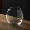 Taza de Café de Vidrio de Cristal Esférica de Alto Valor, Libre de Plomo, para Agua con Gas, Latte, Café Americano con Hielo, Taza de Leche