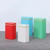 Latas de té de 125g al por mayor caja pequeña de hojalata metálica para té Envases para té negro té verde té blanco latas de hierro vacías
