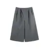 Pantalones Cortos de Lana de Cintura Alta Estilo Coreano Otoño 2026 para Mujer, Pantalones de Lana Nuevos, Transmisión en Vivo, Dropshipping Transfronterizo