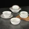 Restaurante de Comida Rápida de Plástico Tazón Pequeño para Sopa Restaurante Hotel Tazón para Arroz Hot Pot Tazón para Condimentos Vajilla Melamina Imitación Porcelana Tazón Pequeño