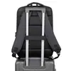 Mochila de Viaje de Negocios de Gran Capacidad para Hombre, Bolsa de Viaje Multiusos, Mochila Impermeable con Almacenamiento Multicapa, USB