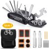 Kit de Reparación de Bicicletas Herramienta Combinada para Reparación de Neumáticos Herramienta para Reparación de Bicicletas Kit de Reparación para Bicicletas de Montaña