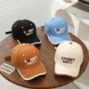 Gorra de béisbol infantil estilo Ins, gorra de moda Joker para niños, nuevo sombrero de bebé primavera y verano 2025, venta al por mayor