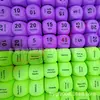 Dado de Brinquedo EVA Polido de Forma Especial com Cantos Arredondados Cubo de Esponja EVA Colorido Quadrado Geométrico EVA Quadrado Pode Ser Impresso com LOGOTIPO