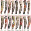Manga de Tatuaje Moda Nacional Tatuaje Manga de Hielo Montar Protección Solar Pesca Exterior Manga de Tatuaje Protector de Brazo Flor Grande Brazo