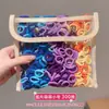 Cuerda para el pelo de niños no daña anillo de toalla para el pelo accesorios para el pelo para niñas diadema cuerda para el pelo de alta elasticidad para niñas anillo para el pelo tocado