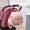 Bolsa nueva para mamá se puede llevar en un hombro, gran capacidad con múltiples compartimentos para fórmula de bebé, bolsa de maternidad, bolsa ligera de doble hombro para llevar a un bebé