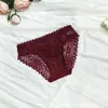 Tanga de Renda de Qualidade Europeia e Americana Plus Size Cintura Baixa Calcinhas Sem Costura para Mulheres, Estilo Japonês Luxo Leve Erótico Sexy Calcinhas