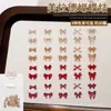 Acessórios para Unhas Maillard Laço Laço de Fita Mini Gravata Borboleta Resina Misturada Acessórios para Unhas Decorações
