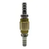 Válvula de retención de boca de pagoda Insertar Manguera de goma Válvula unidireccional Doble cabeza Boca de cobre con resorte Funda de válvula de flujo inverso Manguera de goma de alambre de acero Válvula de tubería de agua