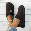 Zapatos de Algodón Dos en Uno Temu2025 para Mujer, Nuevo Estilo de Invierno, Forrados de Felpa, Engrosados, Cálidos, Cómodos, Zapatos de Cuero Ligeros para Madres