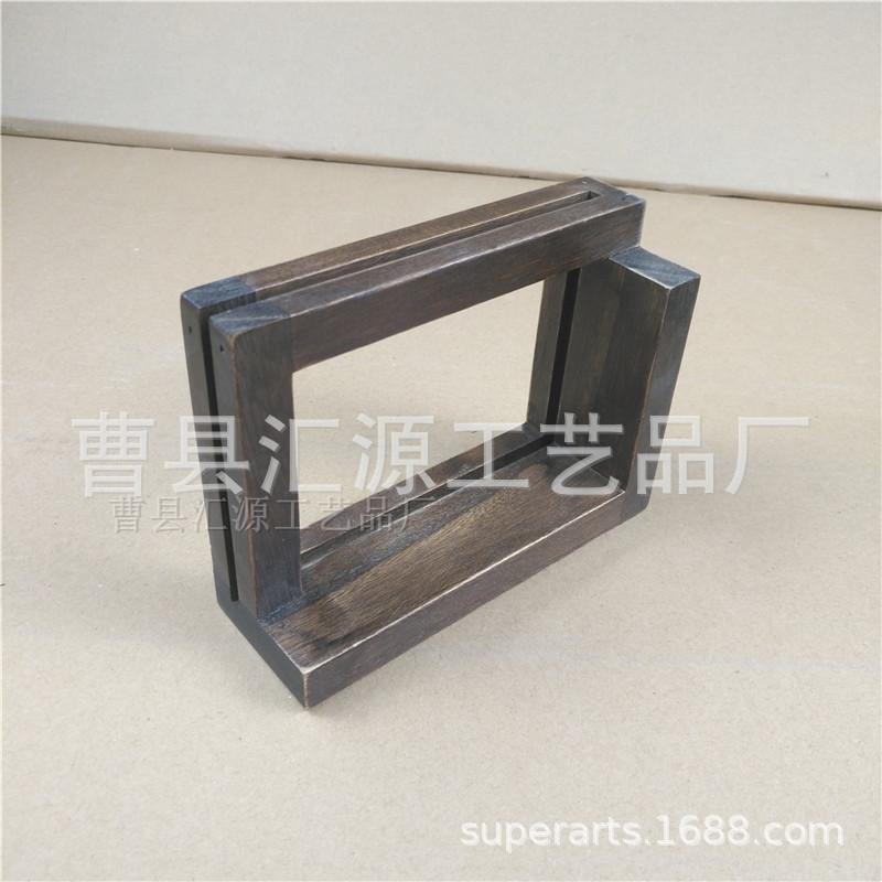 2 厂家定做跨境欧洲美国加拿大喷油漆可换活动灵活复古黑棕色实