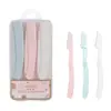 Navaja de afeitar T factory maquillaje ceja macro navaja de afeitar traje mini plegable navaja para recortar cejas venta al por mayor herramientas de belleza
