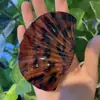 Presilha de Cabelo com Estampa de Leopardo Europeia e Americana Estilo Festivo Elegante Outono e Inverno Retrô Presilha para Rabo de Cavalo Moda Presilha de Tubarão Atacado